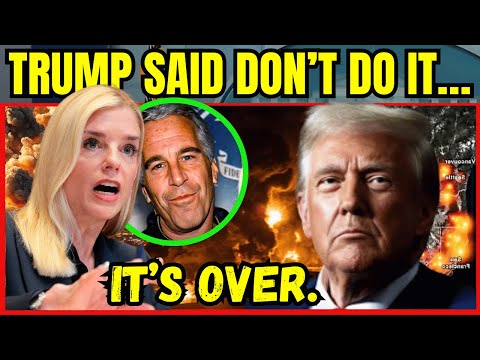 🚨 Trump’s Warning Was Clear — Bondi Didn’t Listen. Now Bongino’s Done It.