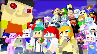 【映画】死の『だるまさんがころんだ』デスゲームを最後まで生き残れ！💀 - ズヤゲーム 総集編 -【マインクラフト】よろずや🍭