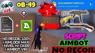 Free Fire Auto Headshot Config File🎯🌠 Macro Aimbot + No Recoil Regedit ‼️ Antiban VIP Script 👽