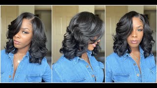 Beautiful Wig For Everyday | Outre Melted Hairline Synthetic Lace Front Wig - Arlissa |  HairSoFly
