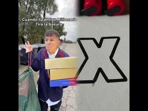 POV Cuando Tu Amigo Millonario Tira La Basura 馃槀馃殌 Paul Ferrer #short