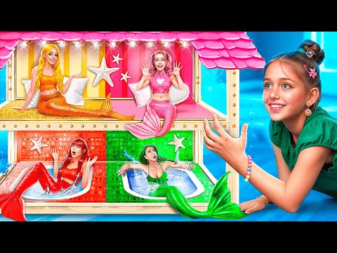 Четверняшки построили двухэтажную кровать! Рубин vs изумруд vs топаз vs золото