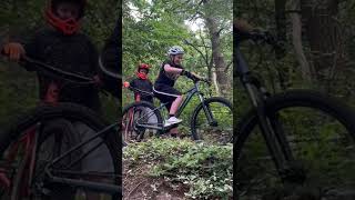 Mtb with my little brother 💥❤️ #mtb #cube #mtbstunt #pumptrack