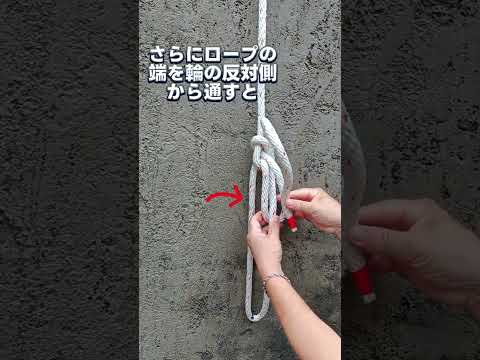【これ覚えたら引っ越しもキャンプも安心!】固定も解除も超ラク!#結び方講座 #便利テク #アウトドア知識