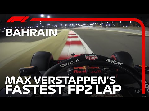 Max Verstappen's Fastest Lap Of FP2 | 2021 Bahrain Grand Prix