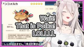 Botan Laugh So Hard at Polka Fish and She Keeps Catching it in Hololiv