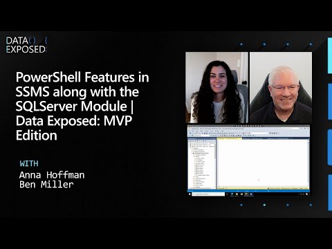 PowerShell Features in SSMS along with the SQLServer Module | Data Exposed: MVP Edition