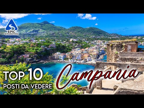 Campania: Top 10 Città e Luoghi da Visitare | 4K