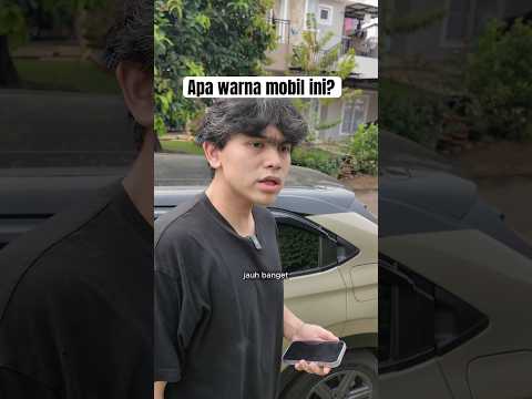 Apa warna mobil ini?