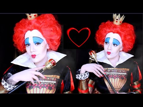 Queen Of Hearts "Reina De Corazones" Alice In Wonderland Tutorial Halloween