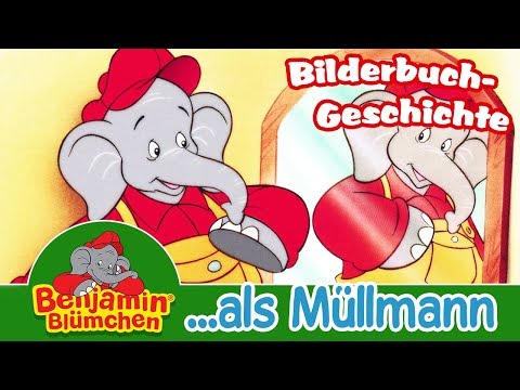 Benjamin Blümchen als Müllmann | Meine erste BILDERBUCH GESCHICHTE