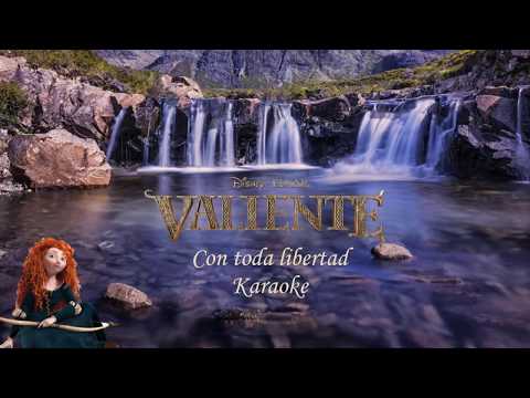 Con toda libertad | Valiente |  Karaoke 🐻🏹🎯