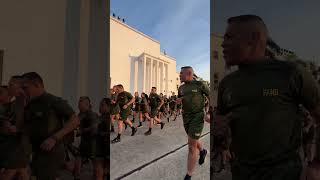 Actividad física con el Comandante General del Ejército Bolivariano