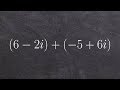 Operations with Complex Numbers in Standard Form