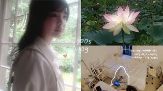 Slice of Life: early 2000s comfort vlog, 6 am mornings, baking cinnamon rolls & cozy autumn days