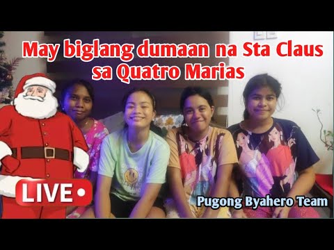 Tito Herns Tv is live!MAY BIGLANG DUMAAN NA STA CLAUS SA QUATRO MARIAS