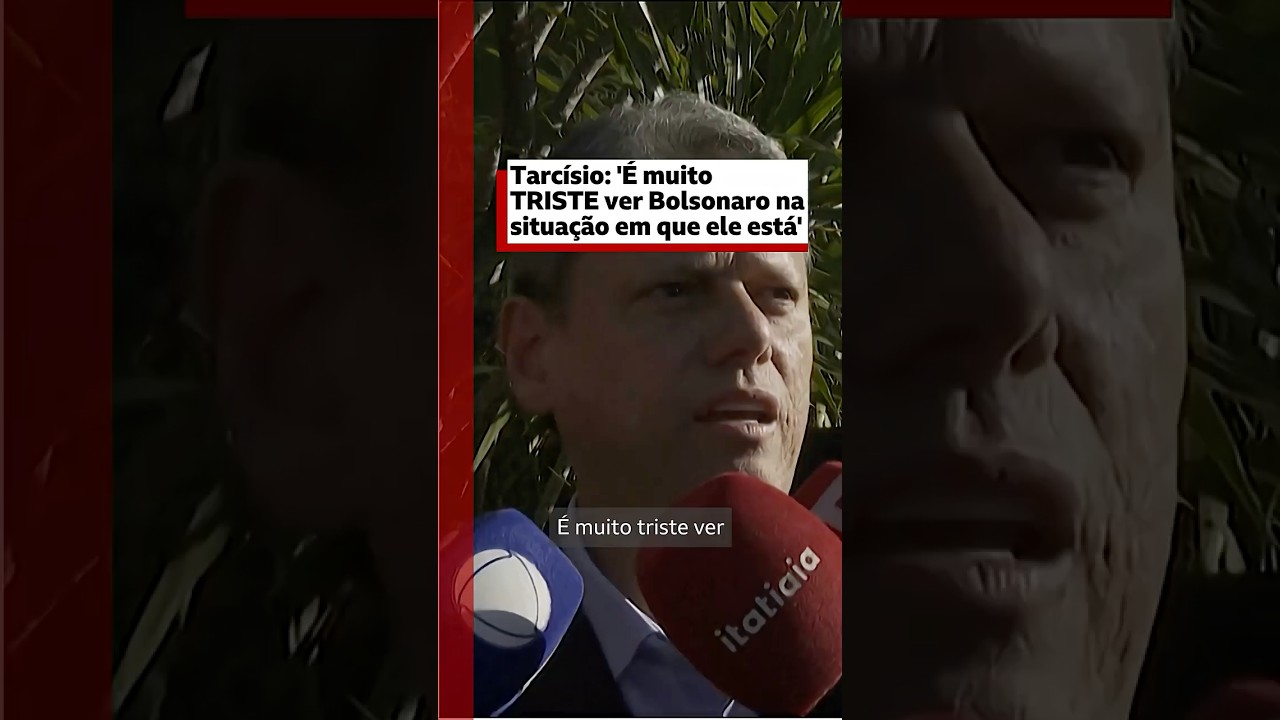 Soluçando o tempo todo Tarcísio de Freitas visita Bolsonaro em prisão domiciliar