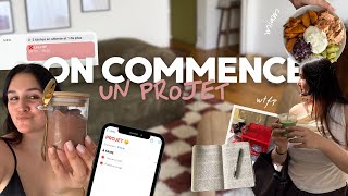 nouveau projet, recette et orga de fin d'année