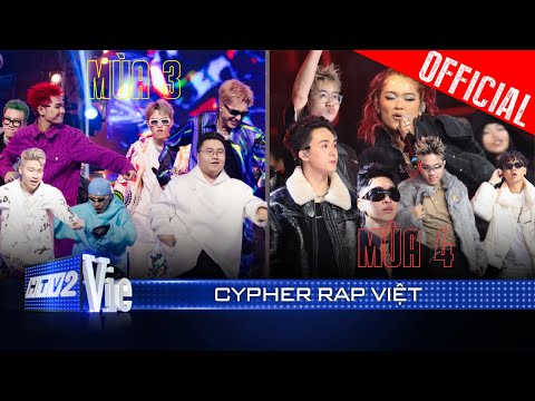 Màn cypher chất lừ từ hội rapper với QUIT VẪN LIT và VẪN LIT - HỘI KHÔNG NÓN qua 2 mùa Rap Việt