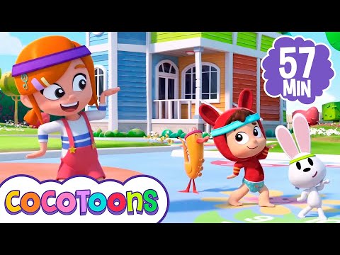 Looby Loo y más canciones infantiles de Lea y Pop 💃 Cocotoons