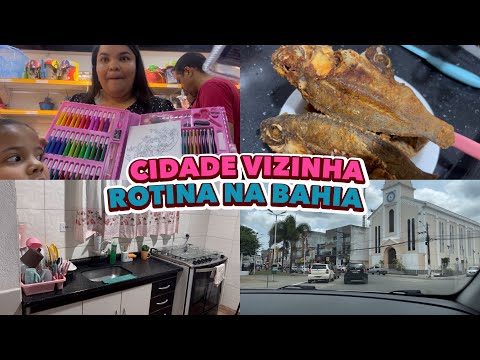 PARTIU PRA CIDADE VIZINHA EM FAMÍLIA😍NOSSA ROTINA NA BAHIA,AS TINTAS DA CASA NOVA🙏DIA ESPECIAL