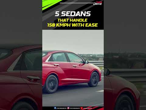 Top 5 Sedans That Can Effortlessly Handle Speeds of 150 km/h | Times Drive #shortsvideo #sedan