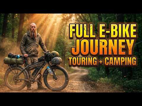 Solo E-Bike Camping: Bears, Waterfalls, and 80 Miles of Trail