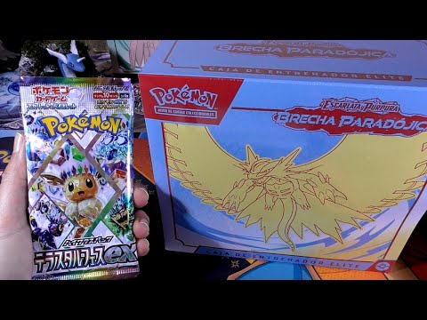 HABRÁ SUERTE EN 2025? APERTURA DE CARTAS POKÉMON TERASTAL FESTIVAL + ETB BRECHA PARADOJICA