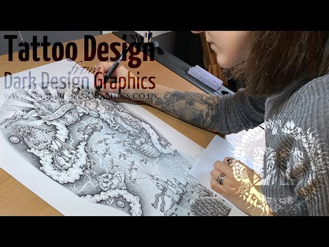 Little Dreamer - The Little Prince - 3/4 Sleeve Tattoo Design - Dark Design Graphics