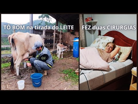 TIRANDO LEITE CEDO + MÃE FEZ 2 CIRURGIAS E FIQUEI CHOCADO COM O VALOR