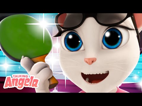 Ping Pong Wizard! 🏓🎵 Talking Angela Songs Playlist
