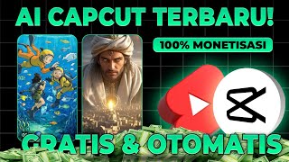 SEKALI KLIK JADI VIDEO! Update ai Terbaru Capcut 100% GRATIS Tanpa EDIT !