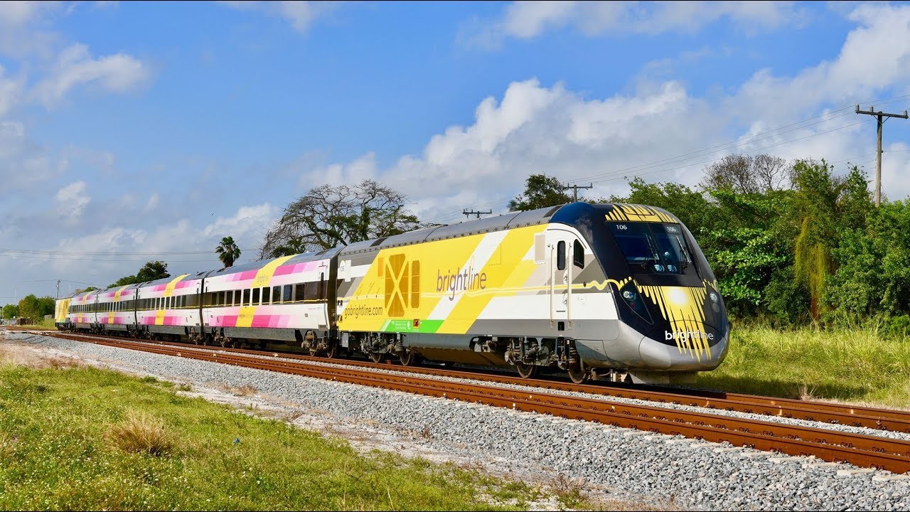 Florida Brightline Passenger Train - CoasterFan2105