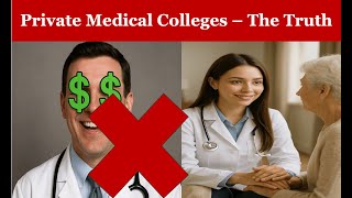 Should you consider joining a private medical college over government?