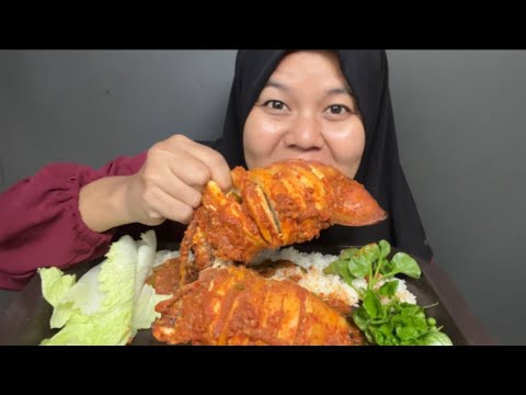 BESAR!! CUMI BUNTING PEDAS MUKBANG