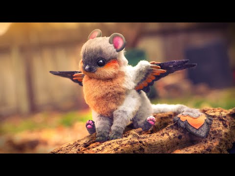 I Made A Baby Mouse Griffin l DIY Art Doll