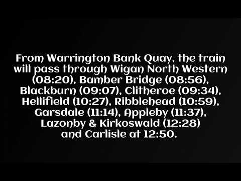Crewe based steam locomotive to visit Carlisle this Wednesday