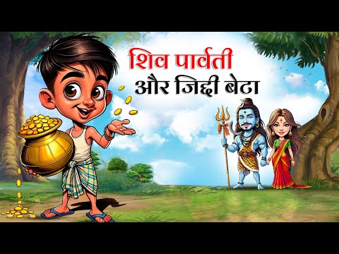 शिव पार्वती और जिद्दी बेटा | SHIV PARWATI AUR ZIDDI BETA| HINDI KAHANIYA |HINDU STORIES