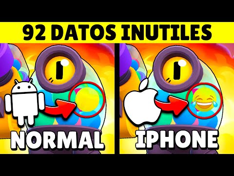 92 DATOS INÚTILES para 92 BRAWLERS 🤫🔥