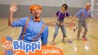 ⭐NUEVO⭐ Pista de obstáculos con Blippi 💙🧡 Blippi Español | Videos educativos para niños | Juega
