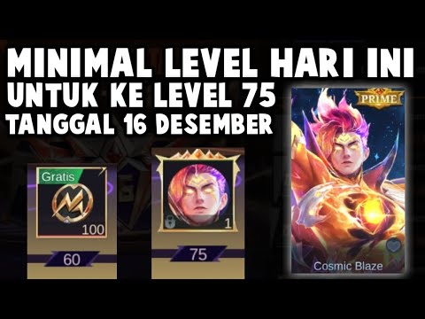 MINIMAL LEVEL HARI INI UNTUK KE LEVEL 75 & UPDATE CARA DAPETIN 21.660 EXP M6 TAMBAHAN !!