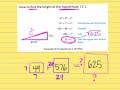 Exploring the Pythagorean Theorem in Right Triangles