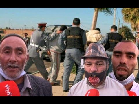 درك حد السوالم يطيح بأكبر عصابة " للبيكوبات والبهائم " الفراقشية وسط تجمهر كبير
