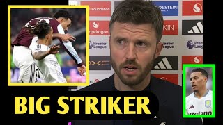 CARRICK ADMITS “WE’RE SIGNING HIM FOR SURE” AS MAN UNITED STEP UP MORGAN ROGERS PURSUIT