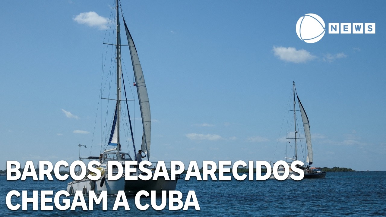 Barcos desaparecidos chegam a Cuba após dias sem contato