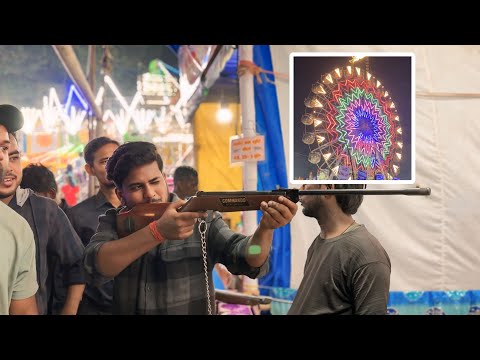 Gaye the mela waha ho gya Jhamela | Asansol Kali Puja mela vlog #artfreak