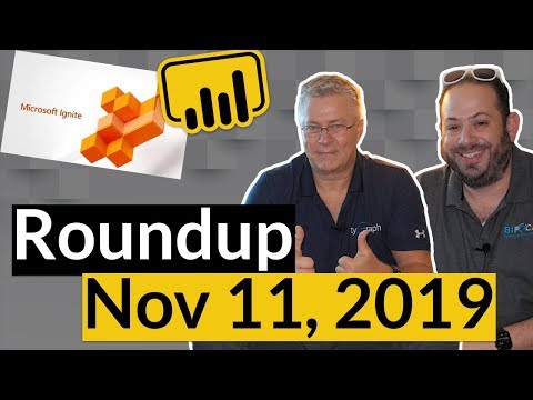 Killer Power BI updates at MS Ignite (Roundup | November 11, 2019)