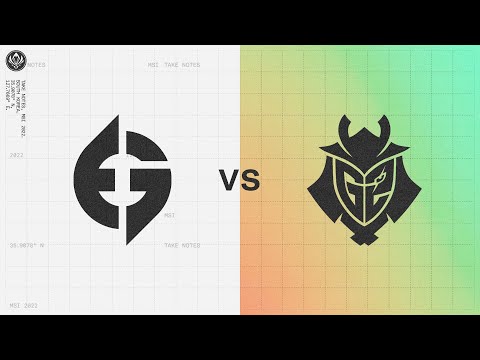 EG vs G2｜2022 Mid-Season Invitational Rumble Stage Day 5 Game 5