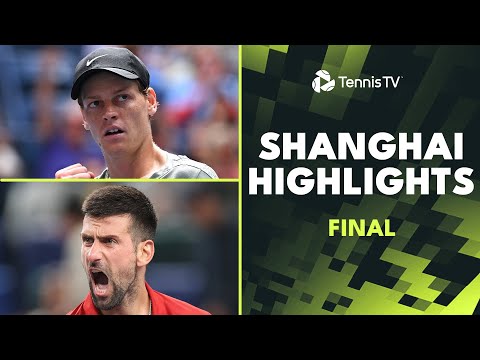 Jannik Sinner vs Novak Djokovic For The Title 🏆  | Shanghai 2024 Final Highlights