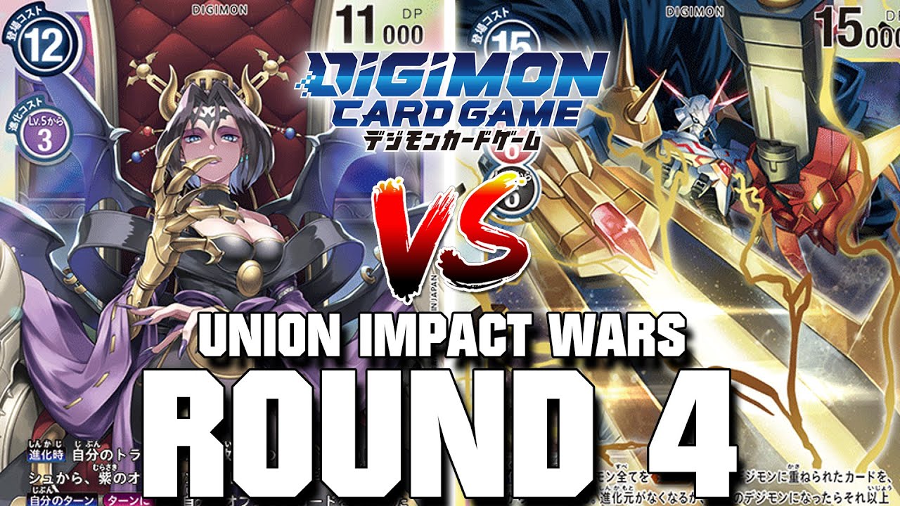 Lilithmon vs Omegamon Alter-S!! | Digimon Card Game: Union Impact Wars (Round 4)